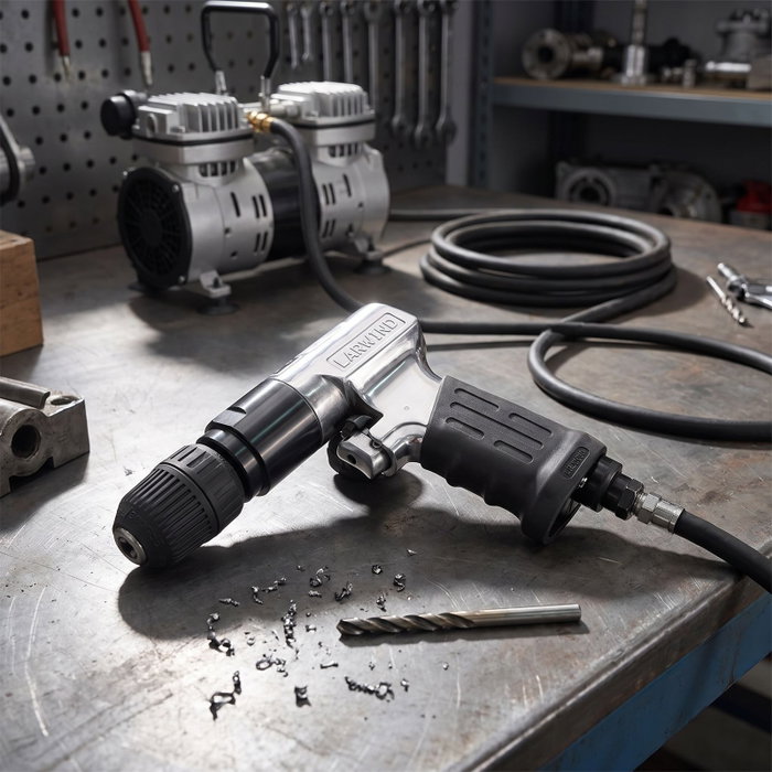LARRAURI Taladro Neumático Reversible PT232BPA 10 mm 1.800 rpm LARRAURI Taladro Neumático Reversible PT232BPA 10 mm 1.800 rpm