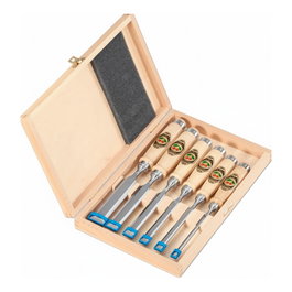 Kirschen Juego de formones 1101 HK 6 piezas con mangos de carpe