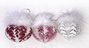 DKD Home Decor Decoración Colgante de Cristal Surtido de 3 Colores