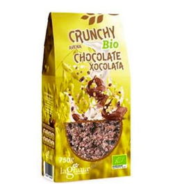 LA GRANA Muesli Ecológico Crujiente Avena Chocolate 750gr