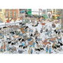 Jumbo Spiele Puzle de 1000 piezas Der Vieh-Markt de Jan van Haasteren