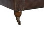 DKD Home Decor Leather top 23 Sofá Vintage Chester Piel Marrón 148 x 80 x 72 cm