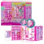 Barbie Muñeca Dream Closet Hxd58 Mattel con más de 25 piezas y accesorios, más de 20 compartimentos, incluye cachorrito, a partir de 3 años