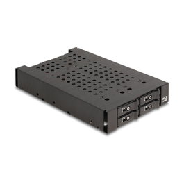 DeLOCK Rack móvil de 3.5″ para 4 x M.2 NVMe con conector Slim SAS SFF-8654