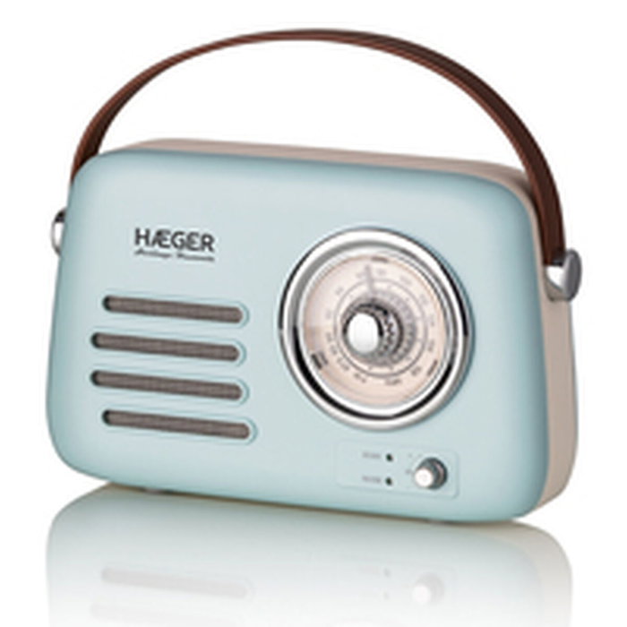 Haeger Radio Portátil RB-BLU.002A Turquesa Haeger Radio Portátil RB-BLU.002A Turquesa