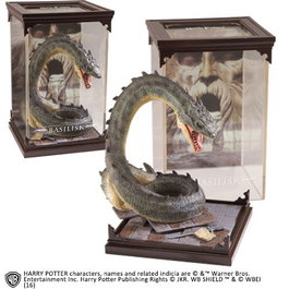 Noble Collection Estatua Magical Creatures Basilisco