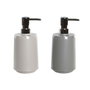 DKD Home Decor Dosificador PS Surtido de 2 Unidades Beige y Gris
