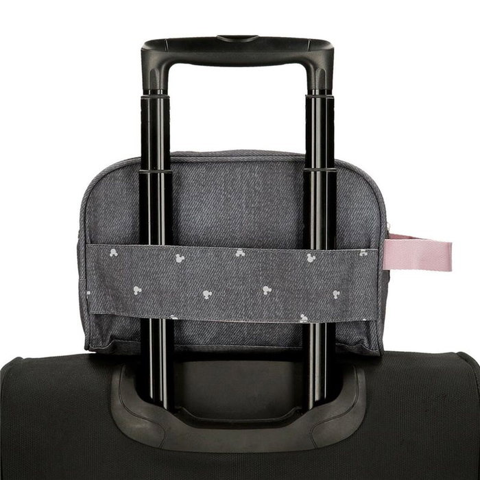 Estuche Escolar Disney Mickey Mouse Negro