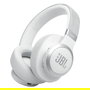 JBL LIVE 770 NC Auriculares Bluetooth con Cancelación de Ruido, Over-Ear e Inalámbricos, Color Blanco