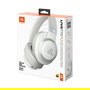 JBL LIVE 770 NC Auriculares Bluetooth con Cancelación de Ruido, Over-Ear e Inalámbricos, Color Blanco