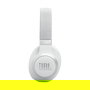 JBL LIVE 770 NC Auriculares Bluetooth con Cancelación de Ruido, Over-Ear e Inalámbricos, Color Blanco