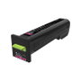 Lexmark 72K2XM0 Cartucho de tóner magenta rendimiento extra alto Retornable