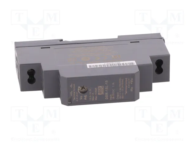 MEAN WELL DDR-15L-15 Convertidor DC/DC 15W 15VDC 1A