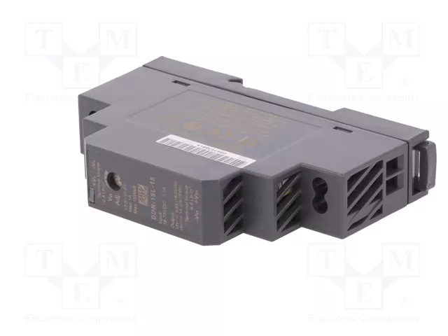 MEAN WELL DDR-15L-15 Convertidor DC/DC 15W 15VDC 1A