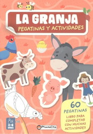 M4 MANOLITO BOOKS EDITORIAL, LA GRANJA (PEGATINAS Y ACTIVIDADES)