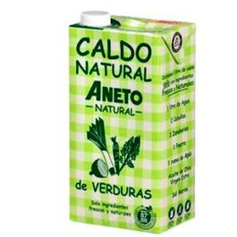 Aneto Caldo de Verduras 1L Sin Gluten Ni Lactosa