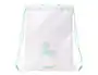 Bolsa Mochila con Cuerdas Safta Unicornio Beige 26 x 34 x 1 cm
