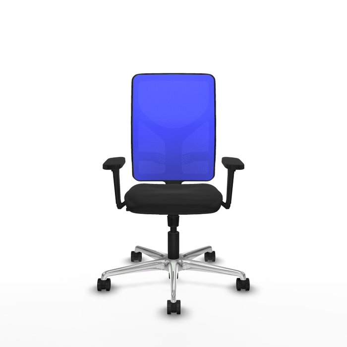 PIQUERAS Y CRESPO Silla de oficina Motilla con Mecanismo Sincro, Azul y Negro PIQUERAS Y CRESPO Silla de oficina Motilla con Mecanismo Sincro, Azul y Negro