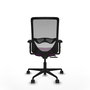 PIQUERAS Y CRESPO Silla de oficina Zulema con mecanismo Sincro/Traslack Morado y Gris