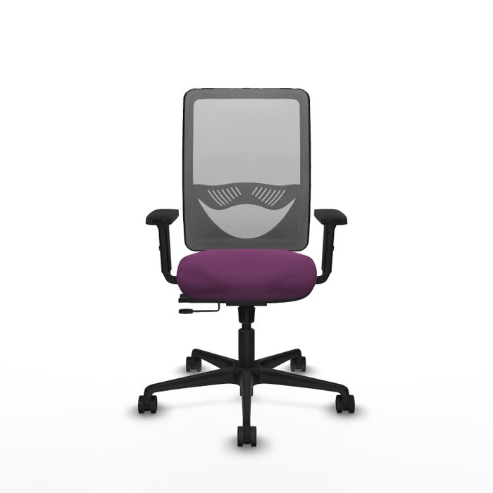 PIQUERAS Y CRESPO Silla de oficina Zulema con mecanismo Sincro/Traslack Morado y Gris PIQUERAS Y CRESPO Silla de oficina Zulema con mecanismo Sincro/Traslack Morado y Gris