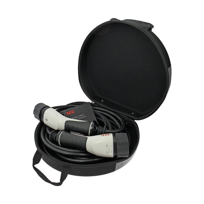 Aeg Cable de carga 16A 5m Trifásico 480V AC para vehículos eléctricos e híbridos enchufables