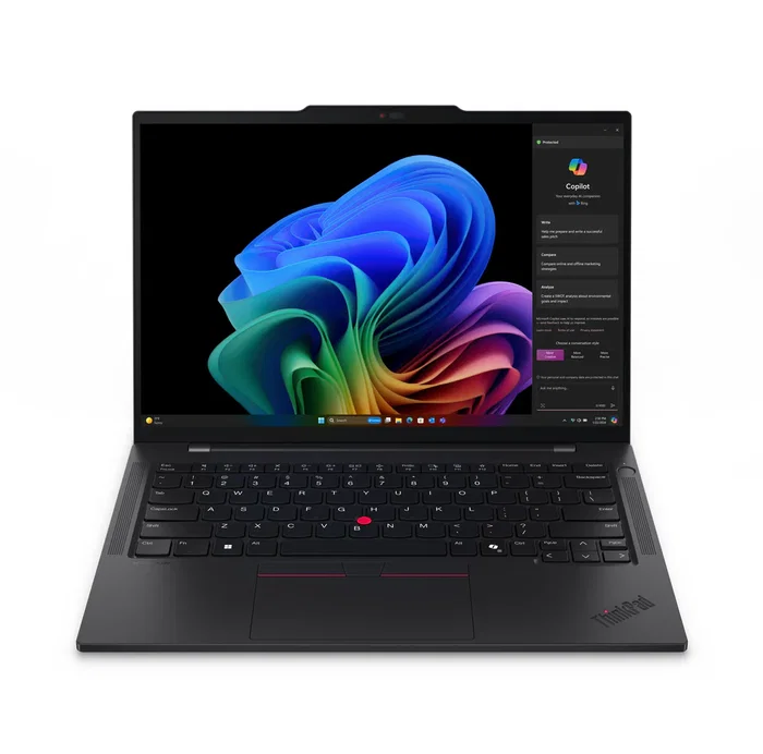 Lenovo ThinkPad T14s Gen 6 Snapdragon X Plus Portátil 14" WUXGA 16GB RAM 512GB SSD Windows 11 Pro Copilot+ PC WiFi 7 Qualcomm Adreno Negro