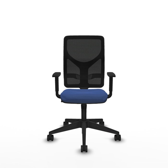 PIQUERAS Y CRESPO Silla de oficina Motilla, Mecanismo Sincro, Azul marino/Negro PIQUERAS Y CRESPO Silla de oficina Motilla, Mecanismo Sincro, Azul marino/Negro