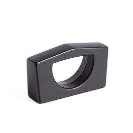 Giusti Pomo Zamak Modelo Maca Negro Mate 32Mm