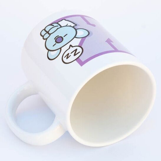 ERIK Taza BT21 Koya 330ml Cerámica Apta Microondas y Lavavajillas