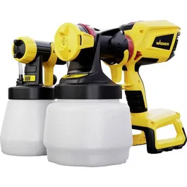 Wagner Pistola de Pintura Universal Sprayer W600 Flexio 18V - 0-500 ml/min - 2 Vasos y Boquillas WAG1696707661381