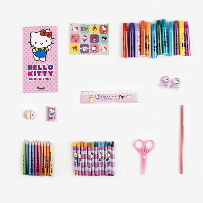 Cerdá Set Papelería Coloreable Maletín Hello Kitty Cerdá Set Papelería Coloreable Maletín Hello Kitty