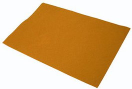 PRYSE Pack de 10 planchas de fieltro marrón 40x60 cm