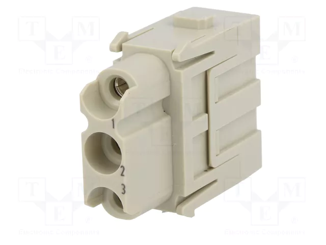 HARTING Han-Modular® Módulo Conector Hembra 40A 690V 3 Pines