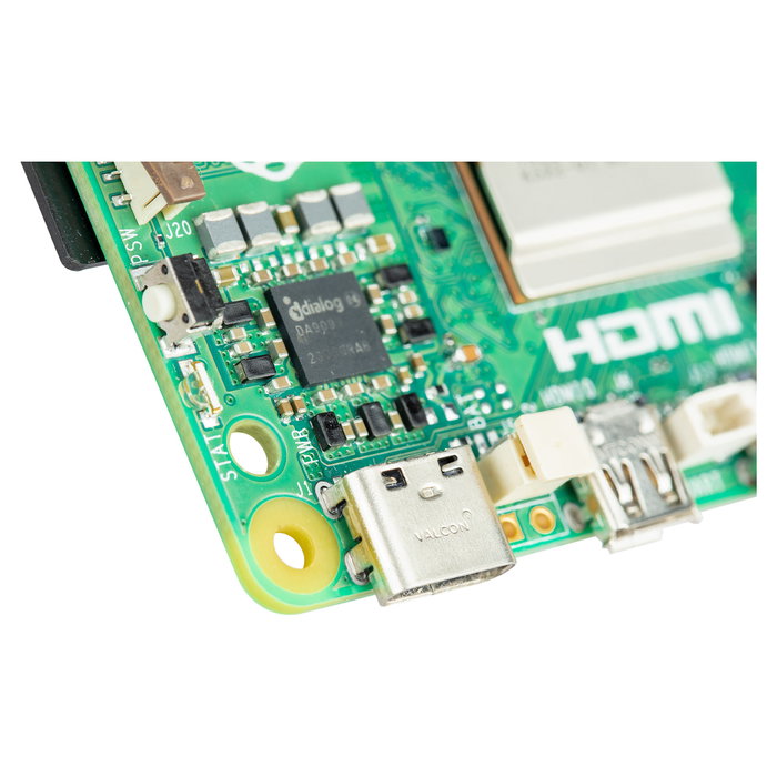 Raspberry Pi 5 - Modelo PI5 - 16GB LPDDR4x SDRAM - Placa de Desarrollo ARM Cortex-A76 4 núcleos a 2.4 GHz con WiFi, Bluetooth 5.0, Ethernet y PoE