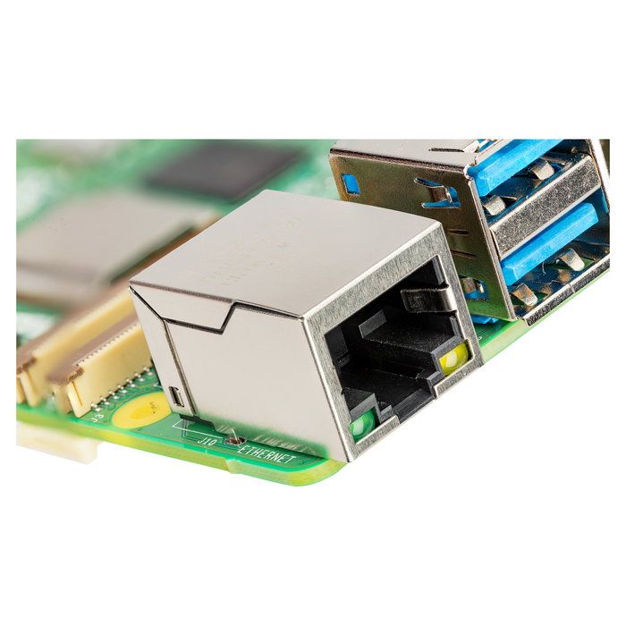 Raspberry Pi 5 - Modelo PI5 - 16GB LPDDR4x SDRAM - Placa de Desarrollo ARM Cortex-A76 4 núcleos a 2.4 GHz con WiFi, Bluetooth 5.0, Ethernet y PoE