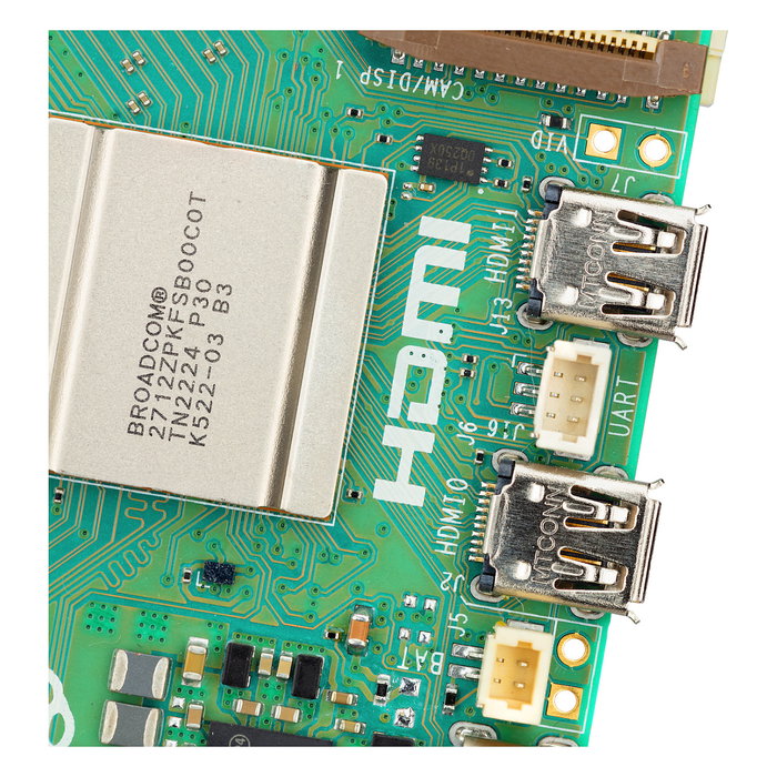 Raspberry Pi 5 - Modelo PI5 - 16GB LPDDR4x SDRAM - Placa de Desarrollo ARM Cortex-A76 4 núcleos a 2.4 GHz con WiFi, Bluetooth 5.0, Ethernet y PoE