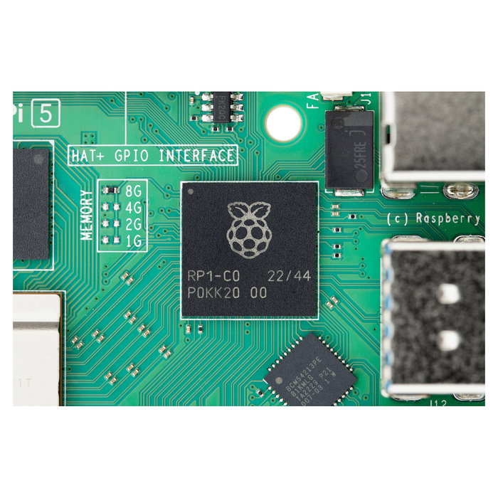 Raspberry Pi 5 - Modelo PI5 - 16GB LPDDR4x SDRAM - Placa de Desarrollo ARM Cortex-A76 4 núcleos a 2.4 GHz con WiFi, Bluetooth 5.0, Ethernet y PoE