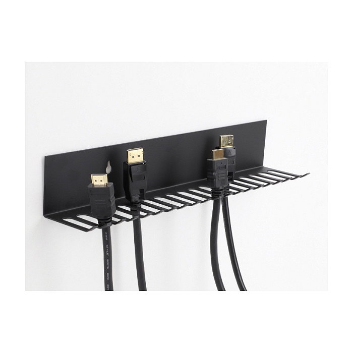 DeLOCK Soporte para cables gris para montaje en pared 318 x 65 mm DeLOCK Soporte para cables gris para montaje en pared 318 x 65 mm