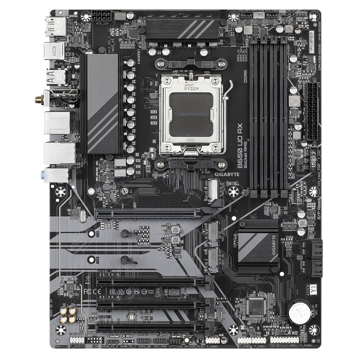 Gigabyte Placa Base B650 UD AX, Socket AM5, DDR5, ATX, Wi-Fi 6, PCIe 5.0 para AMD Ryzen