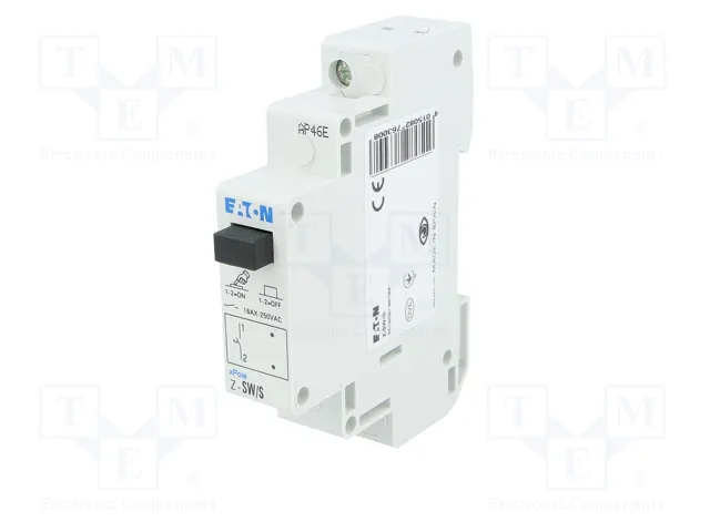 EATON ELECTRIC Interruptor de botón Z-SW Negro