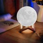 Lámpara Decorativa Jocca Luna 3D/ 3 Modos de Iluminación