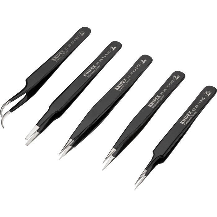 Knipex Juego de Pinzas Universales ESD 5 piezas