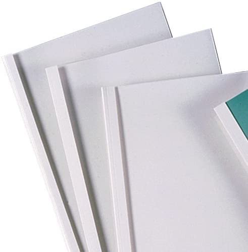 GBC Ibicover Carpetas de Encuadernación Térmica A4 20 mm Blanco Caja de 50