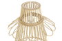 DKD Home Decor Lámpara Techo Urban 40 x 46 x 40 cm Ratán Marrón