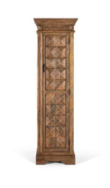 Giner y Colomer Mueble Bar Alto con Puerta Frontal en Madera de Mango Nogal