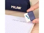 Milan Goma de Borrar Miga de Pan 430 con Funda Serie 1918 Caja Expositora 30 Unidades Surtidas