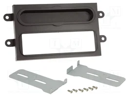 ACV Bastidor de montaje de radio para Renault Twingo 2014-2019 1 DIN negro