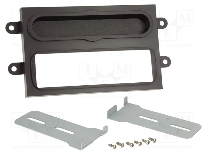 ACV Bastidor de montaje de radio para Renault Twingo 2014-2019 1 DIN negro ACV Bastidor de montaje de radio para Renault Twingo 2014-2019 1 DIN negro
