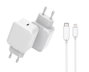 CoreParts Cargador USB-C PD QC3.0 20W con enchufe EU de pared