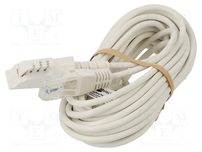 GOOBAY Cable telefónico RJ45 a TAE F de 6m GOOBAY Cable telefónico RJ45 a TAE F de 6m